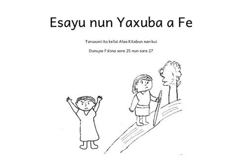 Esayu nun Yaxuba a Fe